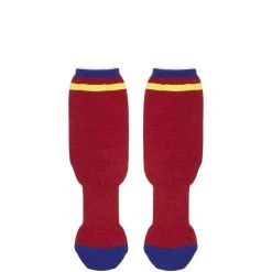 KAPITAL 144 YARNS SUPER-DRY IVY HEEL-SMILIE SOCKS