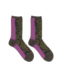 KAPITAL 200 YARNS DAMASK SOCKS