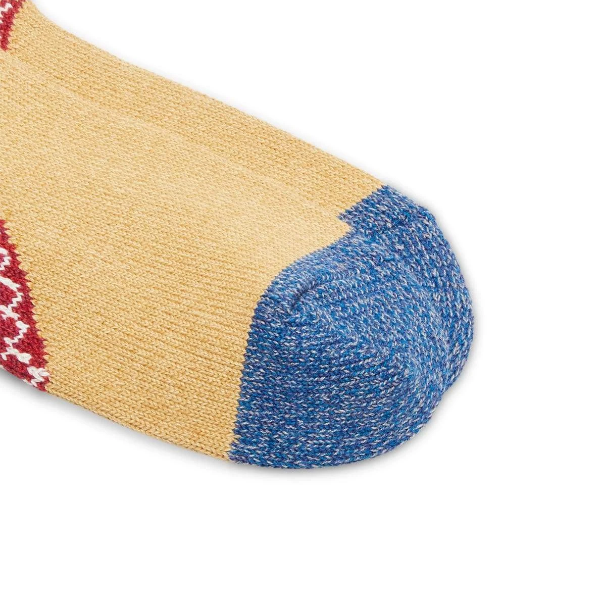 KAPITAL 96 YARNS HEEL PAISLEY BANDANA SOCKS - Image 3