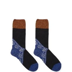 KAPITAL 96 YARNS HEEL BANDANA SOCKS