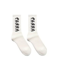 By Parra SHOCKER LOGO CREW SOCKS