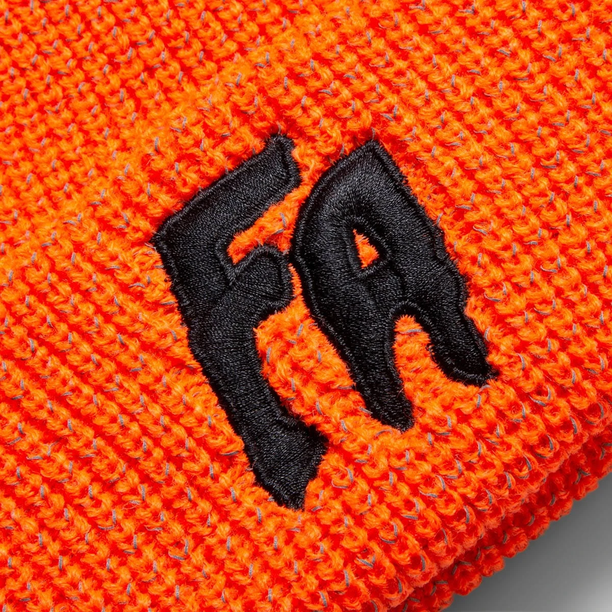 Fucking Awesome REFLECTIVE WAFFLE CUFF BEANIE - Image 3