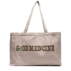 Good Morning Tapes GOOD MEDICINE CANVAS TOTE BAG