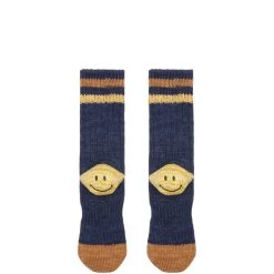 KAPITAL 60 YARNS GRANDRELLE IVY RAINBOW HAPPY HEEL-HOLD SOCKS