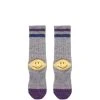 KAPITAL 60YARNS GRANDRELLE IVY SMILIE HEEL-HOLD SOCKS