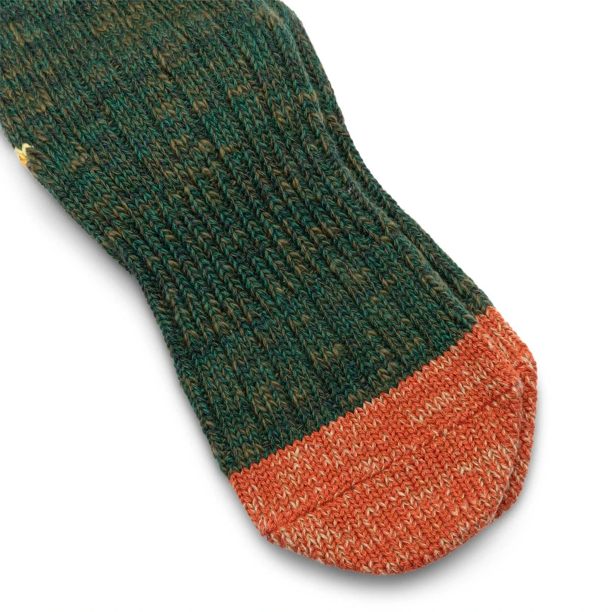 KAPITAL 60YARNS GRANDRELLE IVY SMILIE HEEL-HOLD SOCKS - Image 4