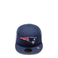 NEW ERA 59FIFTY NEW ENGLAND PATRIOTS BANNERSIDE FITTED CAP