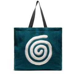 Perks And Mini RECYCLED SHEARLING SPIRAL BAG
