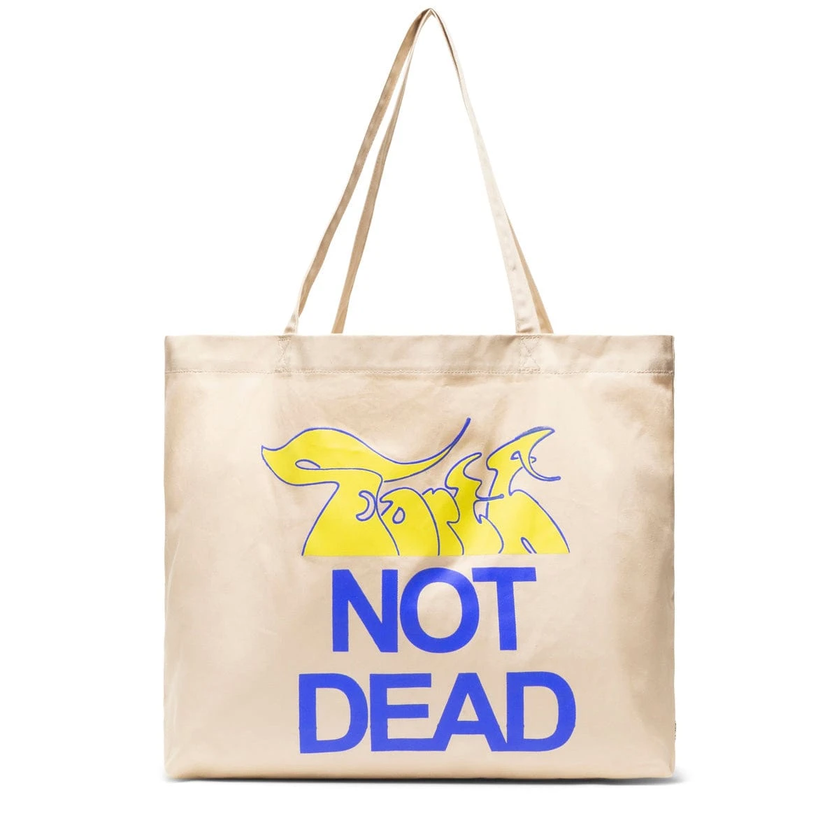PRMTVO EARTH NOT DEAD CANVAS TOTE BAG