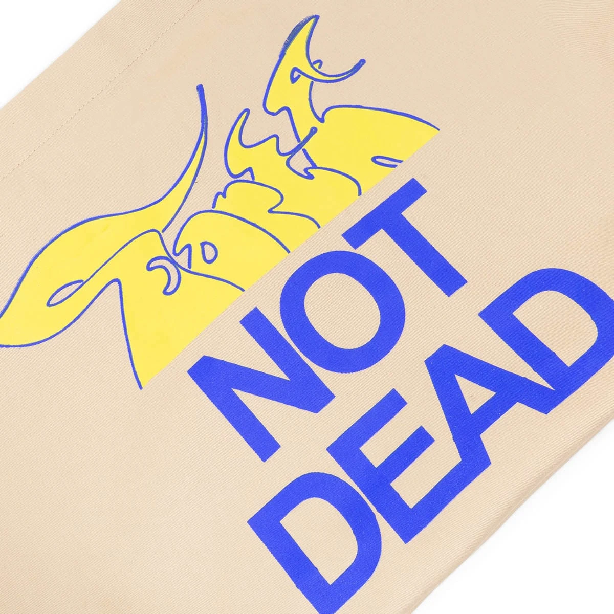 PRMTVO EARTH NOT DEAD CANVAS TOTE BAG - Image 4