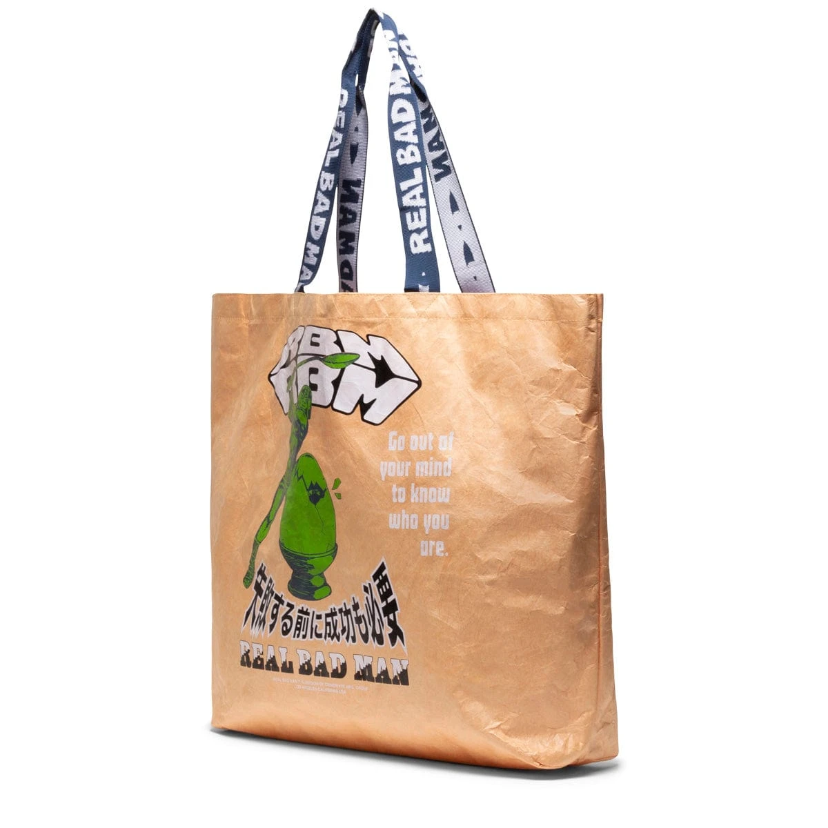 Real Bad Man OUT OF YOUR MIND TYVEK TOTE - Image 2