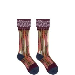 KAPITAL 200 YARNS YABANE SEE-THROUGH SOCKS