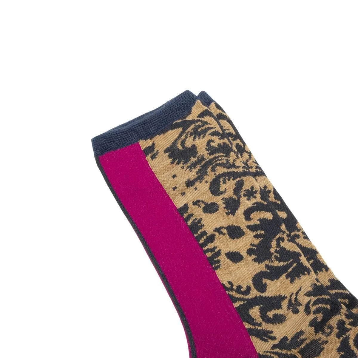 KAPITAL 200 YARNS DAMASK SOCKS - Image 2