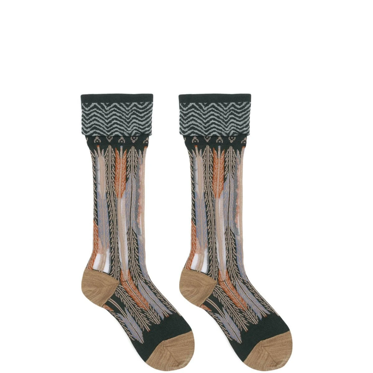 KAPITAL 200 YARNS YABANE SEE-THROUGH SOCKS