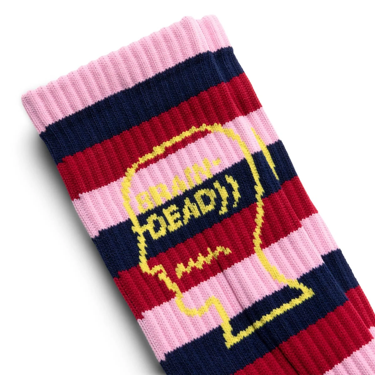 Brain Dead STRIPED LOGO HEAD SOCK - Image 3