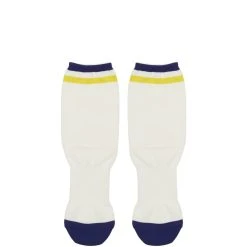 KAPITAL 144 YARNS SUPER-DRY IVY HEEL-SMILIE SOCKS