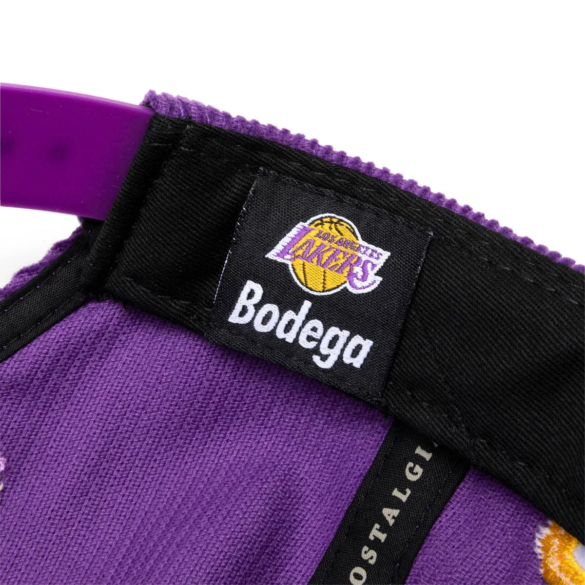 Mitchell & Ness X BODEGA WORLDWIDE RESPECT LAKERS SNAPBACK - Image 8