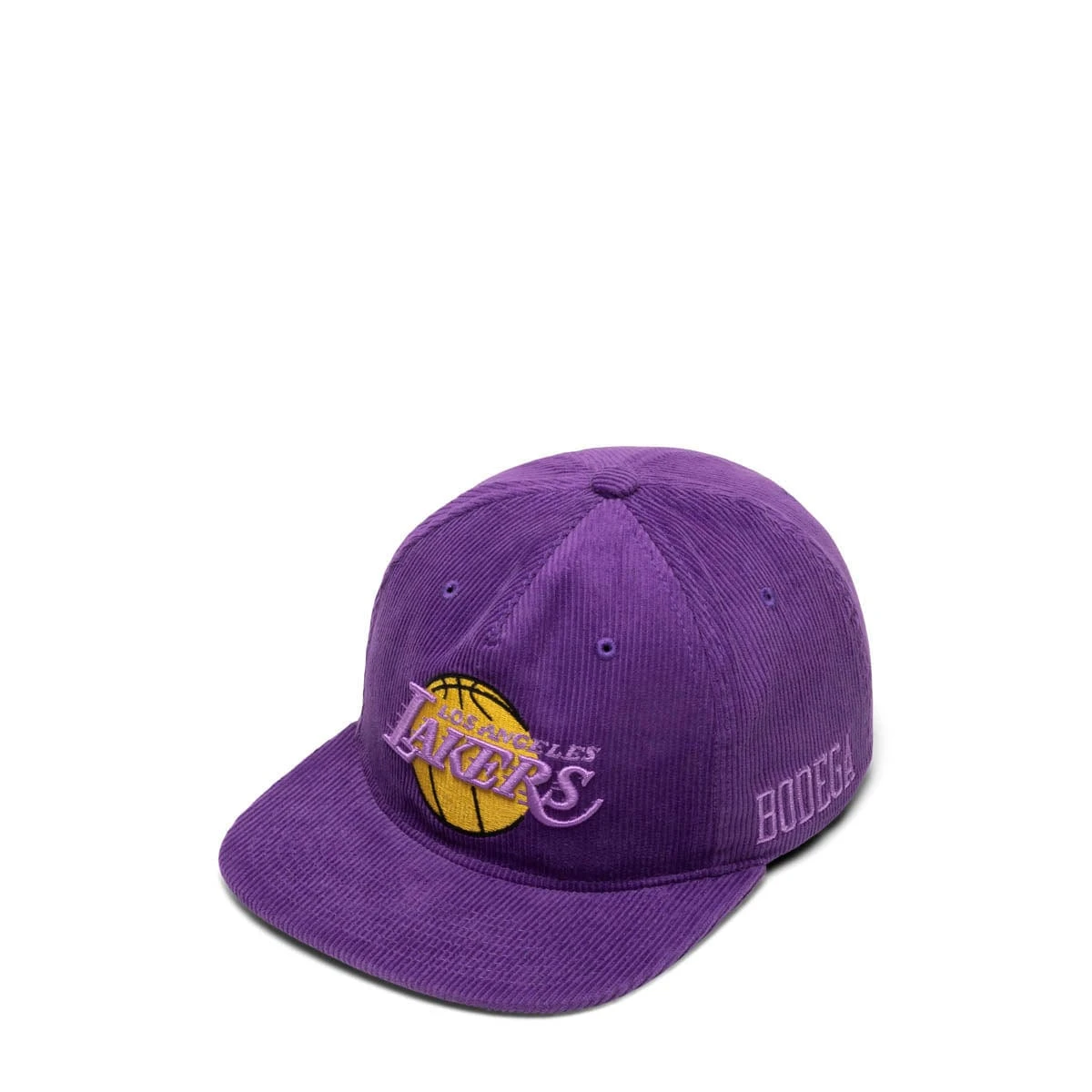 Mitchell & Ness X BODEGA WORLDWIDE RESPECT LAKERS SNAPBACK - Image 2
