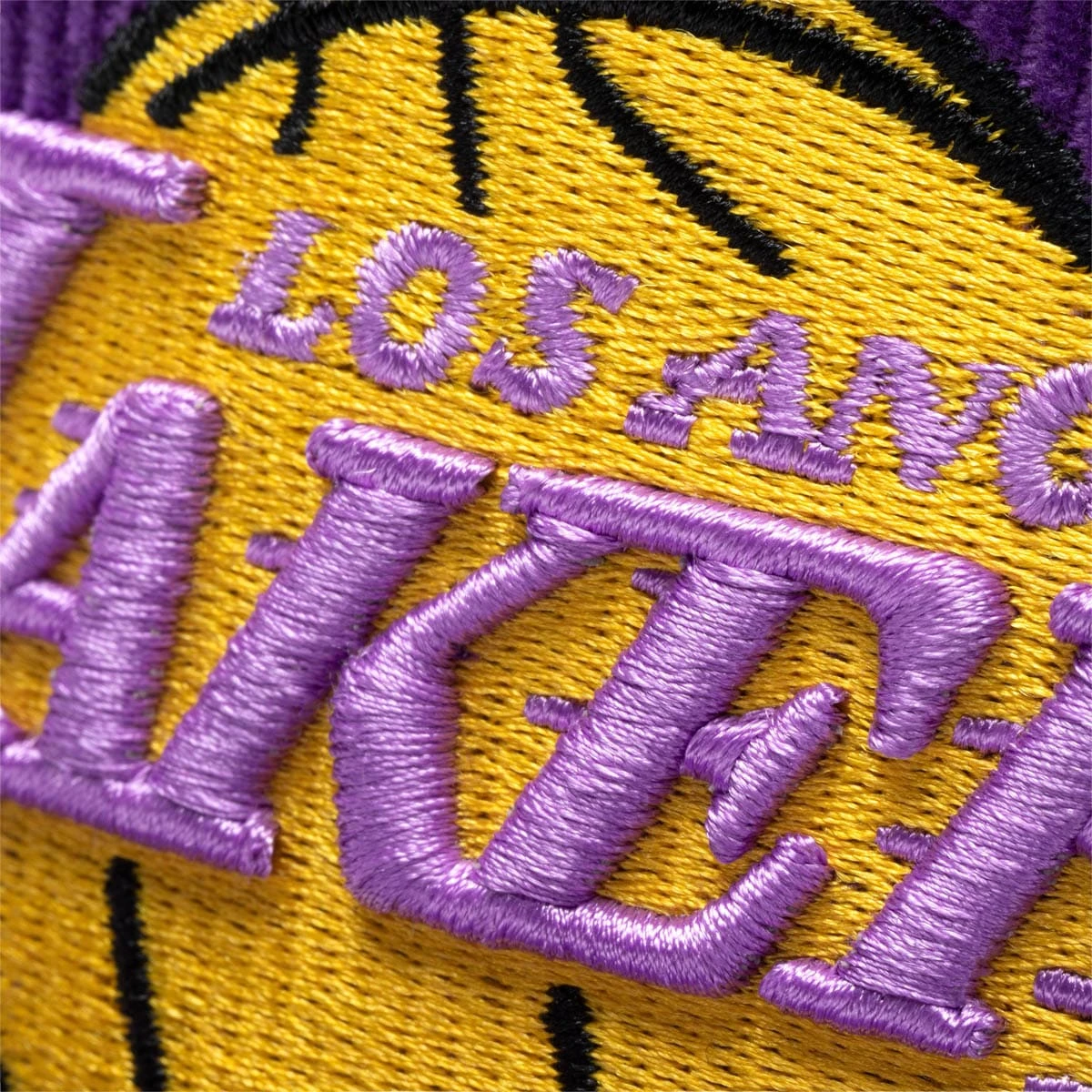 Mitchell & Ness X BODEGA WORLDWIDE RESPECT LAKERS SNAPBACK - Image 7