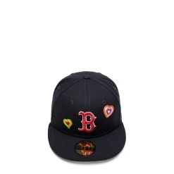 NEW ERA 59FIFTY BOSTON RED SOX CHAIN STITCH HEART FITTED CAP