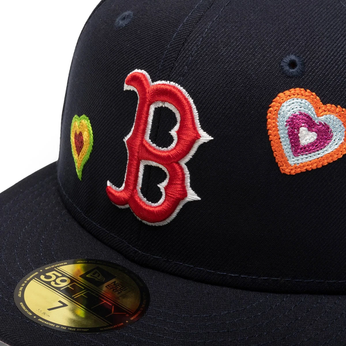 NEW ERA 59FIFTY BOSTON RED SOX CHAIN STITCH HEART FITTED CAP - Image 4