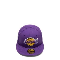 NEW ERA 59FIFTY LOS ANGELES LAKERS CITRUS POP FITTED CAP