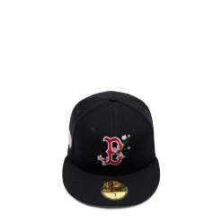 NEW ERA 59FIFTY BOSTON RED SOX SIDE PATCH BLOOM FITTED CAP