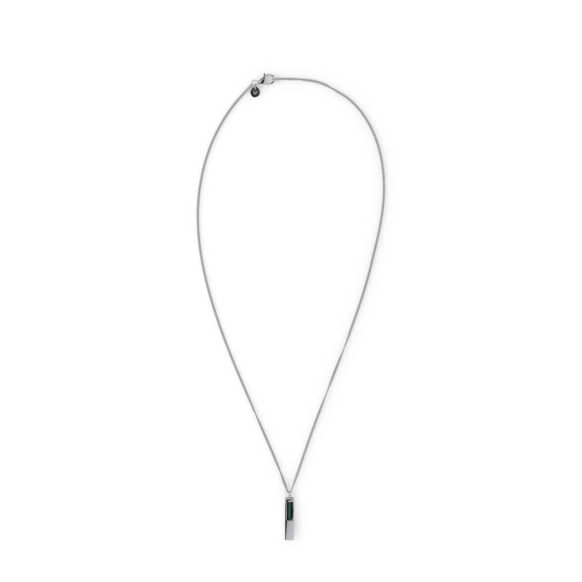 Tom Wood CUBE PENDANT MALACHITE