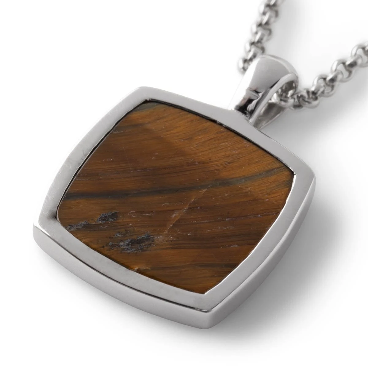 Tom Wood CUSHION PENDANT TIGER EYE - Image 4